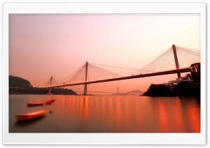 Bridge In Hong Kong Ultra HD Wallpaper for 4K UHD Widescreen desktop, tablet & smartphone