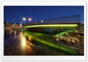Bridge In Iceland Ultra HD Wallpaper for 4K UHD Widescreen desktop, tablet & smartphone