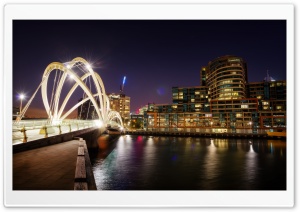 Bridge in Melbourne Ultra HD Wallpaper for 4K UHD Widescreen desktop, tablet & smartphone