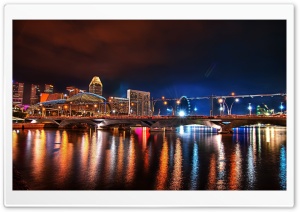 Bridge In Singapore Ultra HD Wallpaper for 4K UHD Widescreen desktop, tablet & smartphone