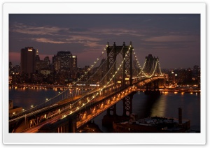 Bridge Lights Ultra HD Wallpaper for 4K UHD Widescreen desktop, tablet & smartphone