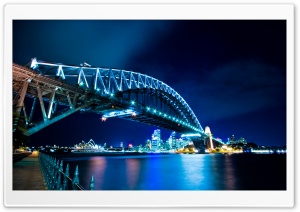 Bridge, Night Ultra HD Wallpaper for 4K UHD Widescreen desktop, tablet & smartphone