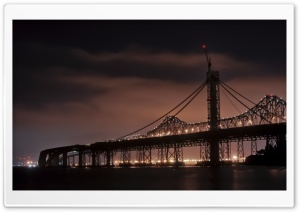 Bridges At Night Ultra HD Wallpaper for 4K UHD Widescreen desktop, tablet & smartphone