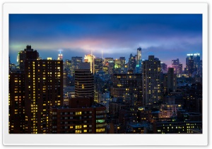 Bright Lights, Big City Ultra HD Wallpaper for 4K UHD Widescreen desktop, tablet & smartphone