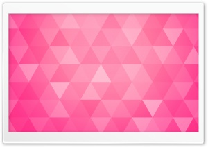 Bright Pink Abstract Geometric Triangle Background Ultra HD Wallpaper for 4K UHD Widescreen desktop, tablet & smartphone