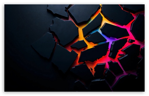 Broken Black Background, Colorful Contrast UltraHD Wallpaper for UHD 16:9 ; HD 16:9 ; UltraWide 21:9 24:10 32:9 32:10 ; Widescreen 16:10 5:3 ; Fullscreen 4:3 5:4 3:2 ; Tablet 1:1 ; Mobile 9:16 9:19.5 9:20 10:16 2:3 3:5 3:4 ; Dual 16:10 5:3 16:9 4:3 5:4 3:2 ;