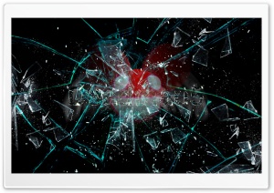 Broken Glass Deadmau5 Ultra HD Wallpaper for 4K UHD Widescreen desktop, tablet & smartphone