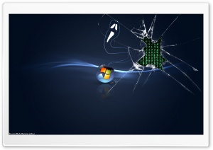 Broken Glass Windows 4K UHD Wallpaper for Widescreen and UltraWide Desktop, UltraHD TV, Smartphone, Tablet
