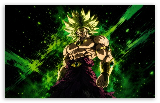 Broly The Legendary Super Saiyan UltraHD Wallpaper for UHD 16:9 ; HD 16:9 ; UltraWide 21:9 24:10 32:9 32:10 ; Widescreen 16:10 ; Tablet 1:1 ; Mobile 9:16 9:19.5 9:20 ; Dual 16:10 16:9 ;