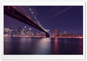 Brooklyn Bridge Manhattan New York Ultra HD Wallpaper for 4K UHD Widescreen desktop, tablet & smartphone