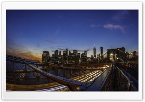 Brooklyn Bridge, New York City Ultra HD Wallpaper for 4K UHD Widescreen desktop, tablet & smartphone