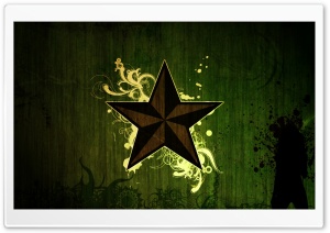 Brown Star Green Ultra HD Wallpaper for 4K UHD Widescreen desktop, tablet & smartphone