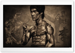 Bruce Lee Ultra HD Wallpaper for 4K UHD Widescreen desktop, tablet & smartphone