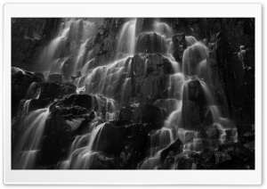 Brudslojan Waterfall Vastra Gotaland Sweden 4K UHD Wallpaper for Widescreen and UltraWide Desktop, UltraHD TV, Smartphone, Tablet