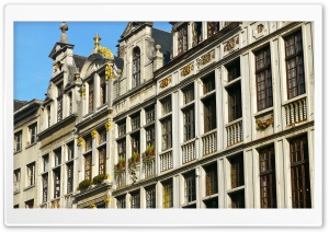 Brussels Old Buildings Ultra HD Wallpaper for 4K UHD Widescreen desktop, tablet & smartphone