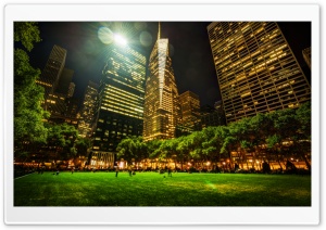 Bryant Park in New York City Ultra HD Wallpaper for 4K UHD Widescreen desktop, tablet & smartphone