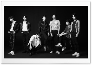 BTS Boy Band 4K UHD Wallpaper for Widescreen and UltraWide Desktop, UltraHD TV, Smartphone, Tablet