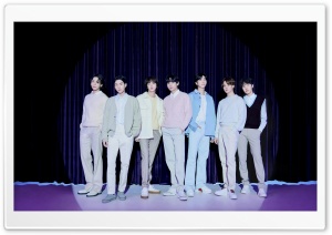 BTS on Stage 4K UHD Wallpaper for Widescreen and UltraWide Desktop, UltraHD TV, Smartphone, Tablet