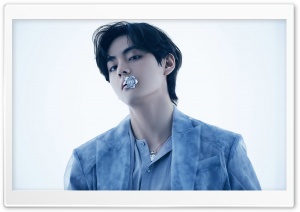 BTS V Kim Taehyung Singer 4K UHD Wallpaper for Widescreen and UltraWide Desktop, UltraHD TV, Smartphone, Tablet