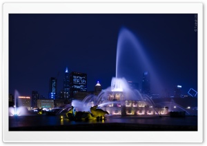 Buckingham Fountain Ultra HD Wallpaper for 4K UHD Widescreen desktop, tablet & smartphone