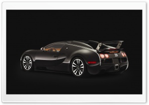 Bugatti Beyron 1.6 Black Ultra HD Wallpaper for 4K UHD Widescreen desktop, tablet & smartphone