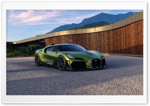 Bugatti Brouillard 2025 Luxury Supercar 4K UHD Wallpaper for Widescreen and UltraWide Desktop, UltraHD TV, Smartphone, Tablet