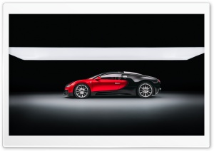 Bugatti FKP Hommage Sports Car Side View Studio Photography 4K UHD Wallpaper for Widescreen and UltraWide Desktop, UltraHD TV, Smartphone, Tablet