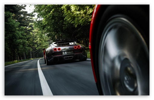 Bugatti FKP Hommage Sports Cars Driving on the Road UltraHD Wallpaper for UHD 16:9 ; HD 16:9 ; UltraWide 21:9 24:10 ; Widescreen 16:10 5:3 ; Fullscreen 4:3 5:4 3:2 ; Tablet 1:1 ; Mobile 9:16 9:19.5 9:20 9:21 9:22 10:16 2:3 3:5 3:4 ;