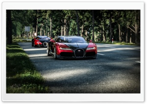 Bugatti FKP Hommage Sports Cars on the Road 4K UHD Wallpaper for Widescreen and UltraWide Desktop, UltraHD TV, Smartphone, Tablet