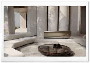 Bugatti Home Luxury Interior With Hidden TV 4K UHD Wallpaper for Widescreen and UltraWide Desktop, UltraHD TV, Smartphone, Tablet