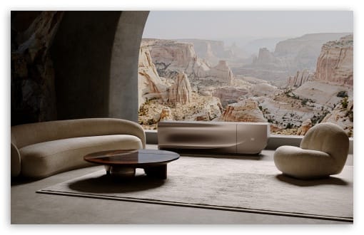 Bugatti Home Luxury Living in Desert Canyon UltraHD Wallpaper for UHD 16:9 ; HD 16:9 ; UltraWide 21:9 24:10 ; Widescreen 16:10 ; Tablet 1:1 ;