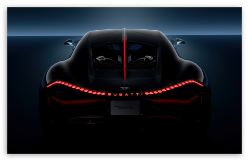 Bugatti Tourbillon Hybrid Sports Car Rear View UltraHD Wallpaper for UHD 16:9 ; HD 16:9 ; UltraWide 21:9 24:10 ; Widescreen 16:10 5:3 ; Fullscreen 4:3 5:4 3:2 ; Dual 4:3 5:4 ;