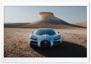 Bugatti Tourbillon Hypercar, Doha Desert 4K UHD Wallpaper for Widescreen and UltraWide Desktop, UltraHD TV, Smartphone, Tablet
