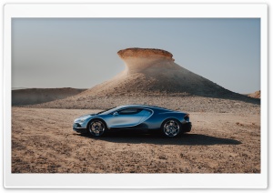 Bugatti Tourbillon Hypercar, Qatar Desert 4K UHD Wallpaper for Widescreen and UltraWide Desktop, UltraHD TV, Smartphone, Tablet