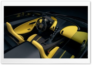 Bugatti W16 Mistral 2024 Sporty Luxurious Interior Design Ultra HD Wallpaper for 4K UHD Widescreen desktop, tablet & smartphone