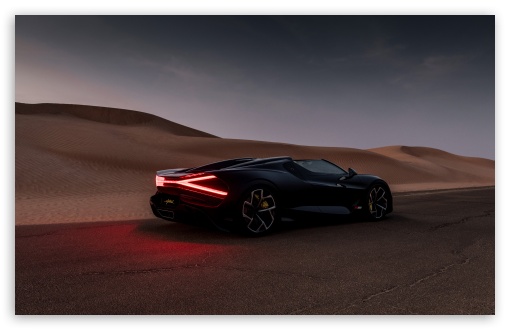 Bugatti W16 Mistral Hypercar, Desert UAE UltraHD Wallpaper for UHD 16:9 ; HD 16:9 ; UltraWide 21:9 24:10 32:9 32:10 ; Widescreen 16:10 5:3 ; Fullscreen 4:3 5:4 3:2 ; Tablet 1:1 ; Mobile 3:4 ; Dual 16:10 5:3 16:9 4:3 5:4 3:2 ;