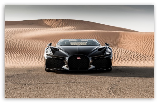 Bugatti W16 Mistral Hypercar, United Arab Emirates Desert UltraHD Wallpaper for UHD 16:9 ; HD 16:9 ; UltraWide 21:9 24:10 32:9 32:10 ; Widescreen 16:10 5:3 ; Fullscreen 4:3 5:4 3:2 ; Tablet 1:1 ; Mobile 3:4 ; Dual 16:10 5:3 16:9 4:3 5:4 3:2 ;
