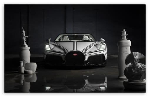 Bugatti W16 Mistral Porcelain One Off Hypercar UltraHD Wallpaper for UHD 16:9 ; HD 16:9 ; UltraWide 21:9 24:10 32:9 32:10 ; Widescreen 16:10 ; Fullscreen 4:3 ; Tablet 1:1 ; Dual 16:10 16:9 ;