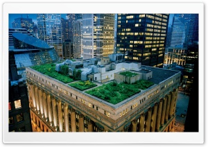 Building Roof Garden Ultra HD Wallpaper for 4K UHD Widescreen desktop, tablet & smartphone