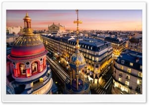 Buildings Rich Architecture Paris France 4K UHD Wallpaper for Widescreen and UltraWide Desktop, UltraHD TV, Smartphone, Tablet