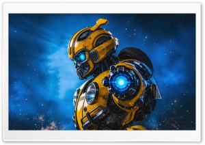 Bumblebee Yellow Autobot 4K UHD Wallpaper for Widescreen and UltraWide Desktop, UltraHD TV, Smartphone, Tablet