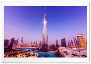 Burj Khalifa Ultra HD Wallpaper for 4K UHD Widescreen desktop, tablet & smartphone