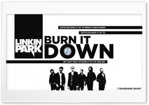 Burn It Down - Linkin Park Ultra HD Wallpaper for 4K UHD Widescreen desktop, tablet & smartphone