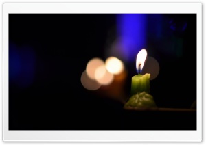 Burning Candle Ultra HD Wallpaper for 4K UHD Widescreen desktop, tablet & smartphone