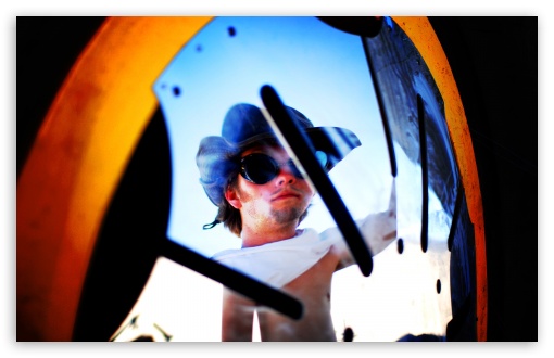 Burning Man Festival 2008, Black Rock Desert, Nevada, United States V UltraHD Wallpaper for HD 16:9 ; Widescreen 16:10 5:3 ; Fullscreen 4:3 5:4 3:2 ; Tablet 1:1 ;