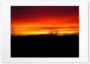 Burning Sunset 4K UHD Wallpaper for Widescreen and UltraWide Desktop, UltraHD TV, Smartphone, Tablet