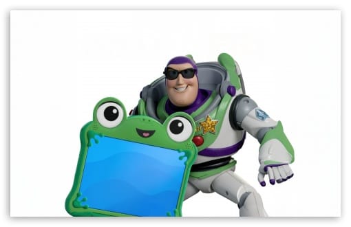 Buzz Lightyear and Lilypad in Toy Story 5 UltraHD Wallpaper for UHD 16:9 ; HD 16:9 ; UltraWide 21:9 24:10 ; Widescreen 16:10 ; Tablet 1:1 ;