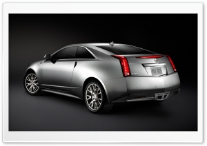 Cadillac CTS Coupe Silver Ultra HD Wallpaper for 4K UHD Widescreen desktop, tablet & smartphone
