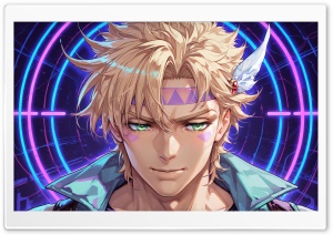 Caesar Anthonio Zeppeli JoJos Bizarre 4K UHD Wallpaper for Widescreen and UltraWide Desktop, UltraHD TV, Smartphone, Tablet