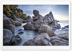 Cala dels Frares Lloret de Mar, Catalonia Ultra HD Wallpaper for 4K UHD Widescreen desktop, tablet & smartphone